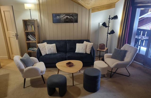 Arc 1950, Sources de marie, 6-8 pers, ski-in/ski-out, swimming pool and spa/sauna access