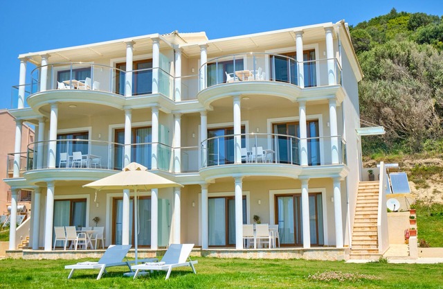 Armikes Beachfront Suite 4 Afionas Corfu