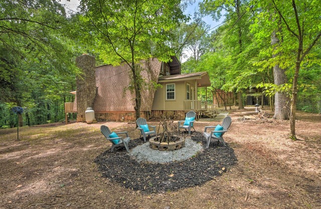Artist's A-Frame Cabin w/New Interior + Deck