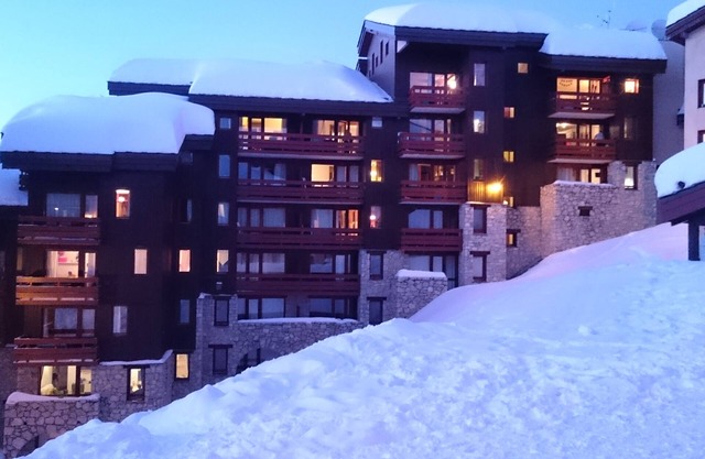 At the foot of the Slopes