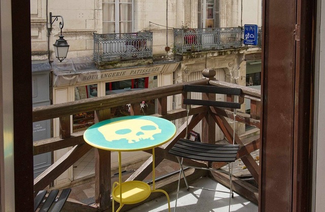 At the foot of the Saint Antoine tower