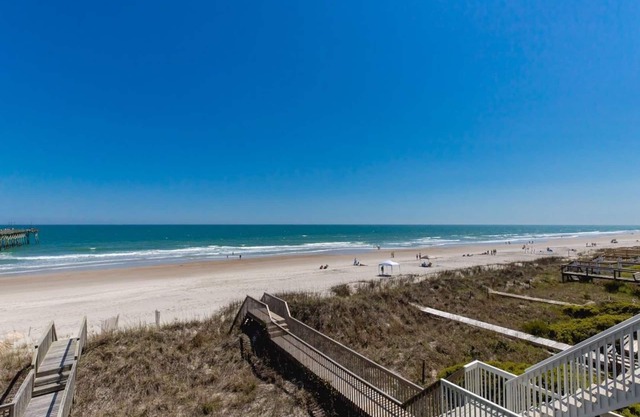 Atlantic Sunrise - Stunning 4BR Oceanfront 1/2 Duplex - Heart of Topsail Beach