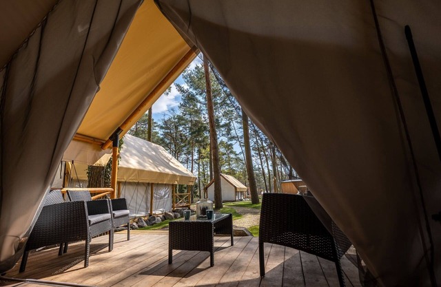 Attractive Tent Lodge Maastricht at 16 km