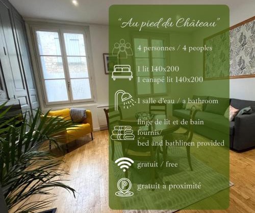 Au pied du château
