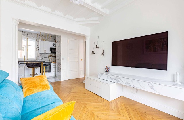 Auteuil Géricault - Appt haussmannien climatisé