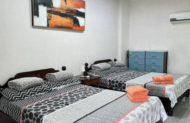 Bamboo Orange Cabana