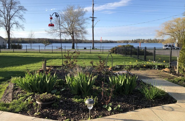 Bass Lake Views & Access. Walk Downtown Elk Rapids.