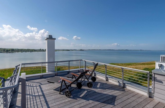 Beach front home in Olpenitz with sauna