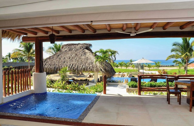 Beachfront apartment