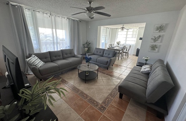 Beachfront Apt Gated Community 1 Bdrm w Pool 2 Balconies Sleeps 4 Close to Jobos