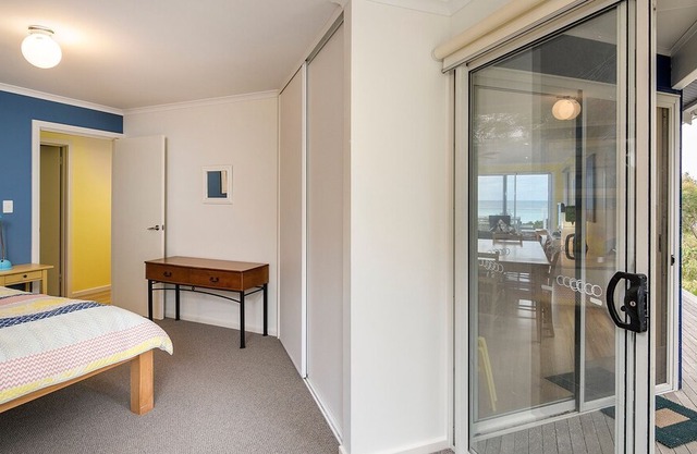 beachfront house with panoramic sea views and direct access to the beach