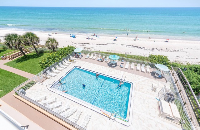 Beachfront Vacation Rental, Beautiful Views from the 5th story balcony.