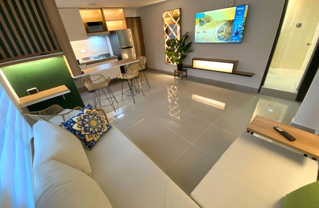 Beautiful 2-bedroom apartment in Medellín with Free WiFi, AC- Near El Poblado
