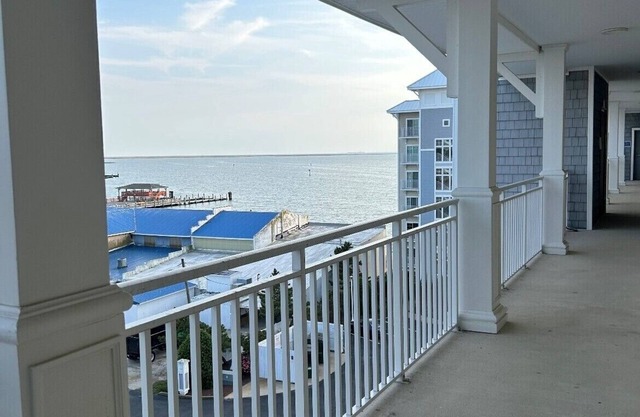 Beautiful 3 bedroom waterfront condo, top floor- overlooking the Chesapeake Bay!