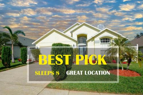 Beautiful 4 BR Home 10 Minutes to Disney