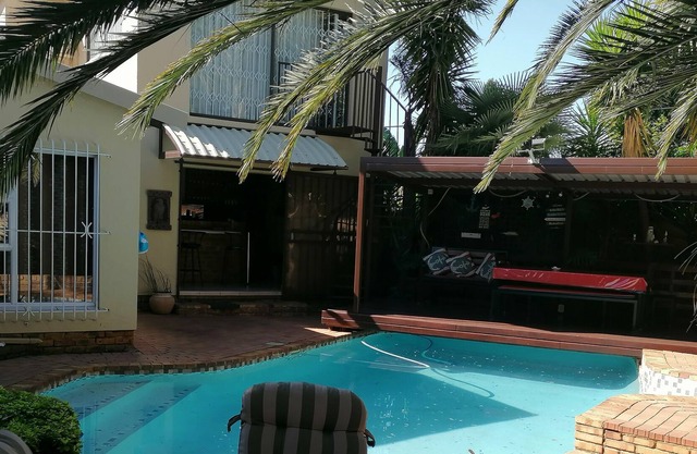 Beautiful African atmosphere , spacious and neat house in a secure area. Value