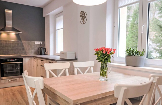 Beautiful apartment for 5 guests with WIFI, TV and panoramic view