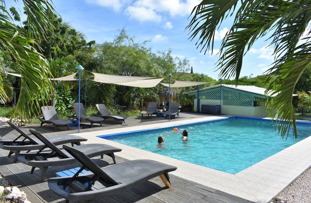 Beautiful apartments in the tropical garden with swimming pool (s)