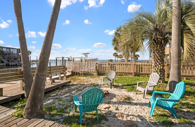 Beautiful bay front home that's very popular with our visitors.
