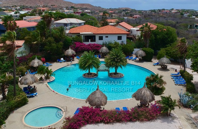 Beautiful bungalow at highest location on Seru Coral Resort with great views