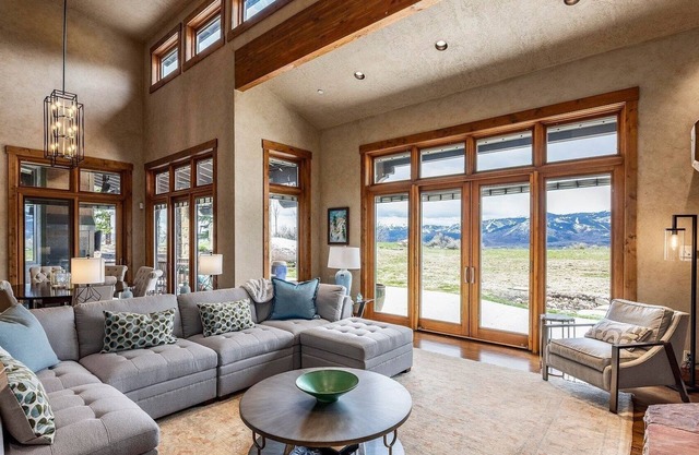 Beautiful home on Snow Berry Ridge, capturing amazing views of the Park City