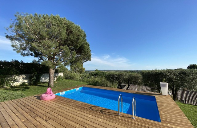 Beautiful House On The Heights Of Portiragnes