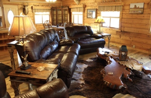 Beautiful Log Home nestled in the South Dakota Black Hills.