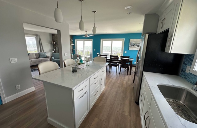 Beautiful Ocean Front House with Private Beach, Hot Tub and Spectacular Sunsets