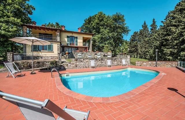 Beautiful private villa with private pool, WIFI, TV, terrace, panoramic view and parking