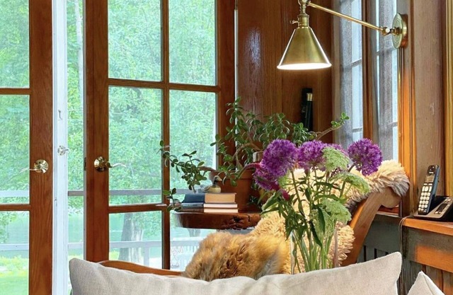 Beautiful river front home with spectacular view