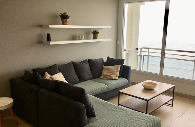 Beautiful SEA FRONT apartment Hardelot Plage, 2 bedrooms