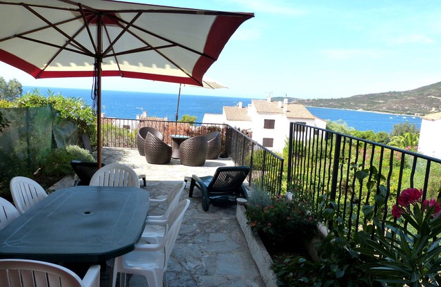 BEAUTIFUL VILLA WITH SUPERB TERRACE WITH SEA VIEW - 300m Beach - Sagone - South Corsica