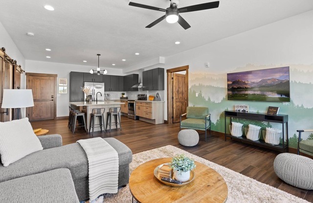 Beautifully Designed, Fully Stocked New Condo with Custom Features - Plus A Gym!