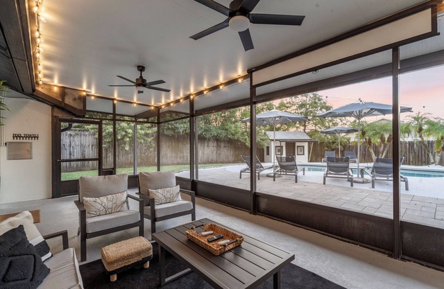 Beautifully Renovated, Centrally Located Pool Home