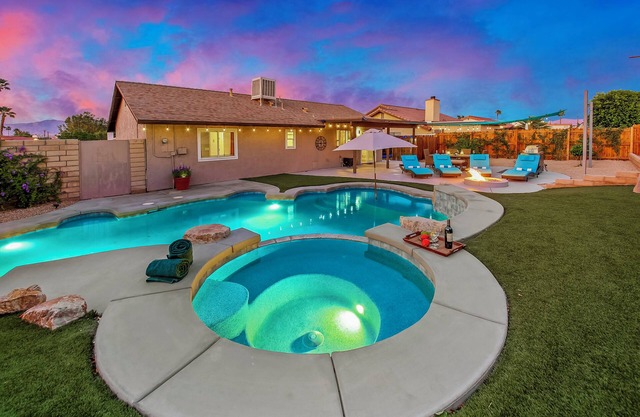 Bermuda Palms: Pool, Spa, Arcade Game, Fire pit!