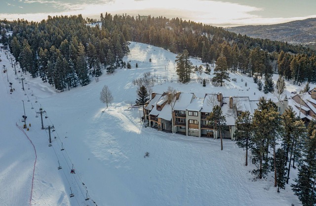 Best Ski in Ski out Location in Angel Fire!