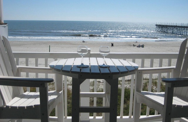 Best View at Ocean Cove! End Unit Oceanfront Condo with pool & easy beach access