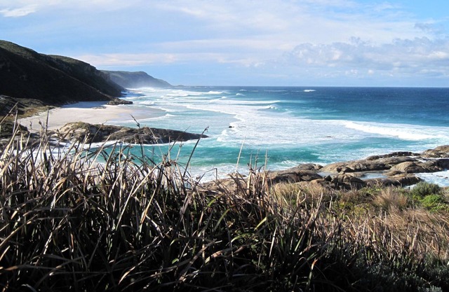 Between Ocean Beach and Town, Close to Wilson Inlet and Trails.