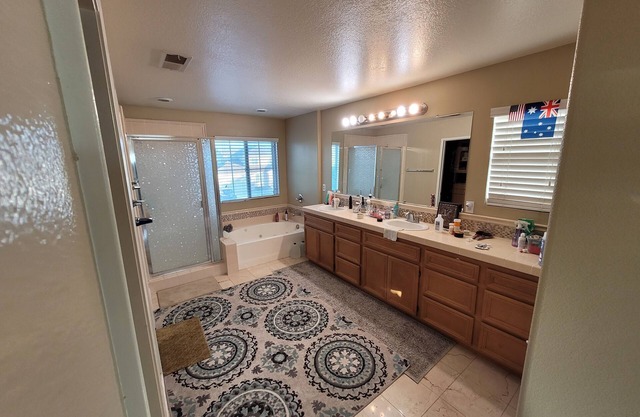 Big Master bedroom with own bathroom toilet and wardrobe