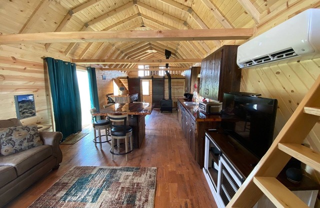 BISON Ranch~Cabin~Heat~A/C~Huge Views~ Bison within walking distance