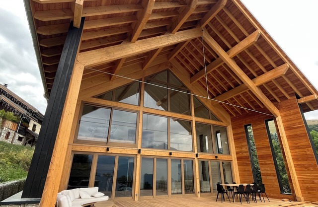 ✨ Black Arves Luxury Lodge - Exceptional chalet in Fontcouverte-La Toussuire ✨