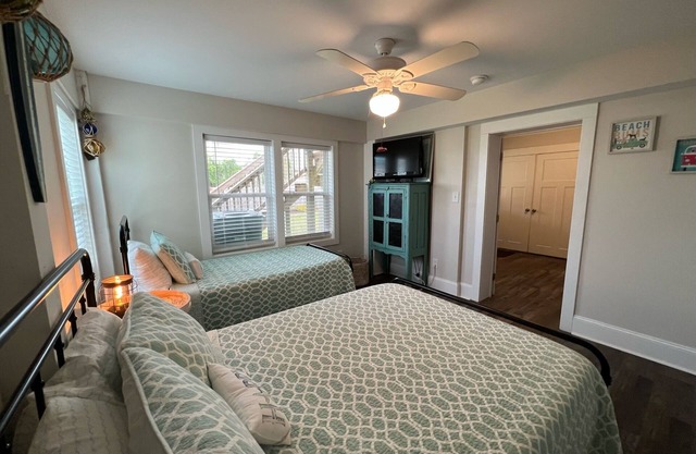 Blocks to the Beach! Huge Patio & Fenced-In Backyard.