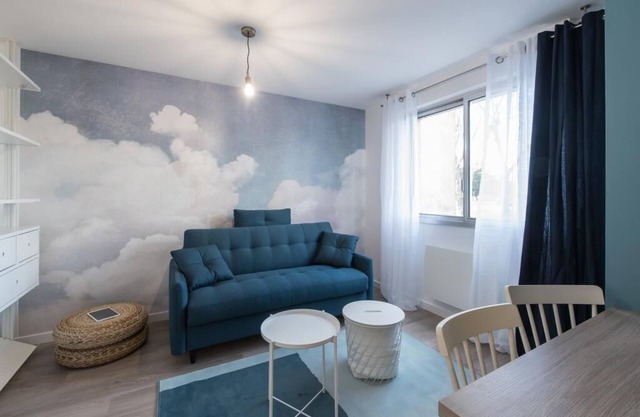 "blue Dream"- Studio Cosy, Propre, Déco Sympa, Juste en Face de L'insa/doua