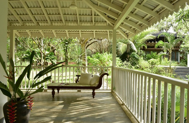 Boutique Villa with a View In Siolim Goa- Frangipani House by the Rose Nomad