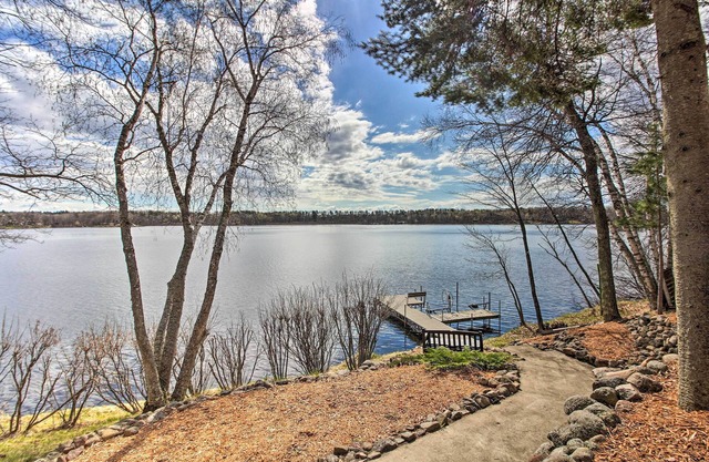 Brainerd Lakes Cabin on 2-Acres w/Dock & Fire Pit