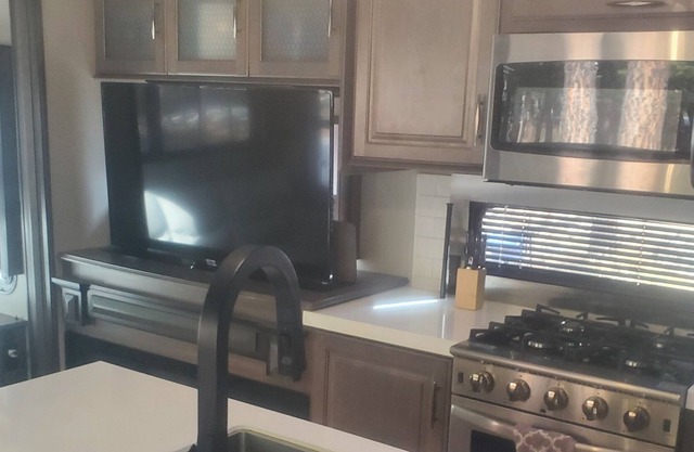 Brand new camper in paradise