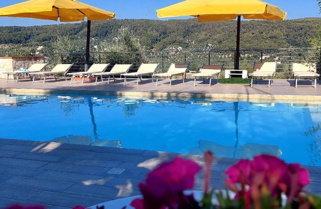 Brand new flat in villa with swimming pool