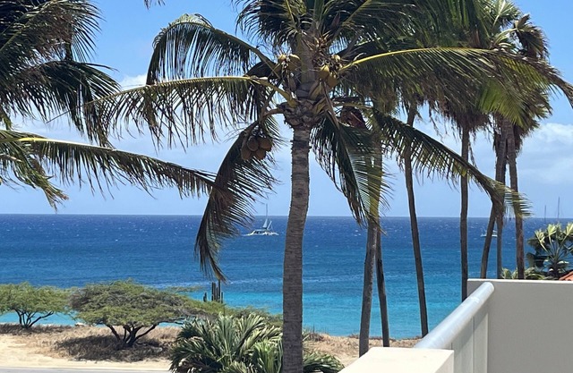 -Brand new -ocean view -private pool -steps to the beach!