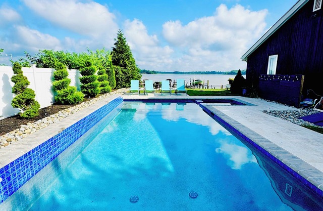 Breathtaking waterfront home- w/private pool- Booking Fall 2025 & Summer 2026