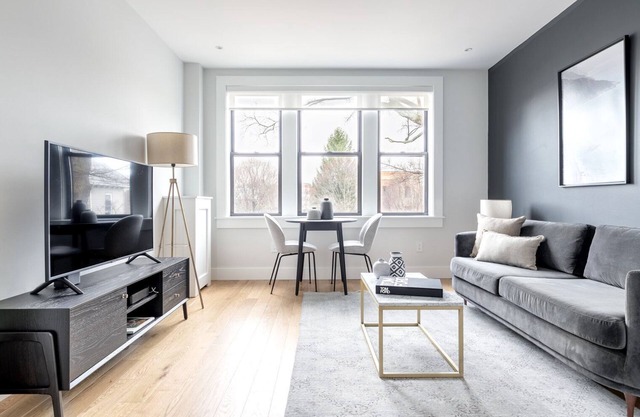 Bright Allston 2BR w/W/D in basement, by Blueground